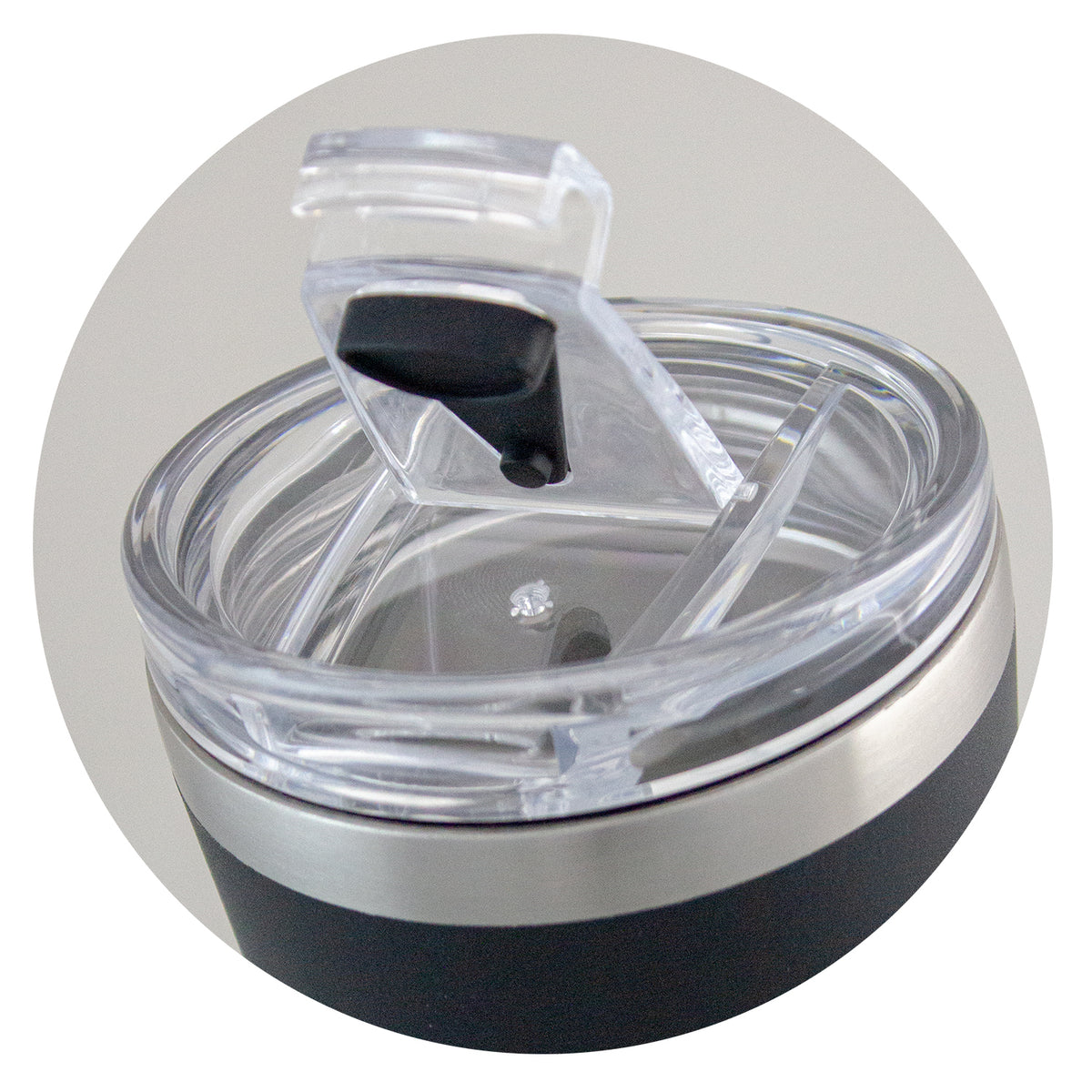 Swiss Peak Vacuum Cup - Lid Detail