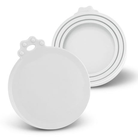 Silicone Reusable Can Lid - White