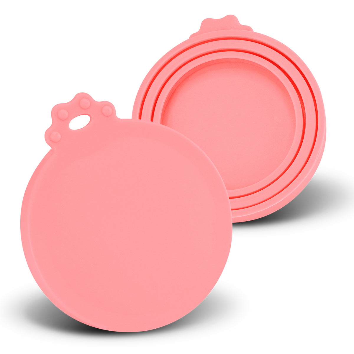 Silicone Reusable Can Lid - Pink