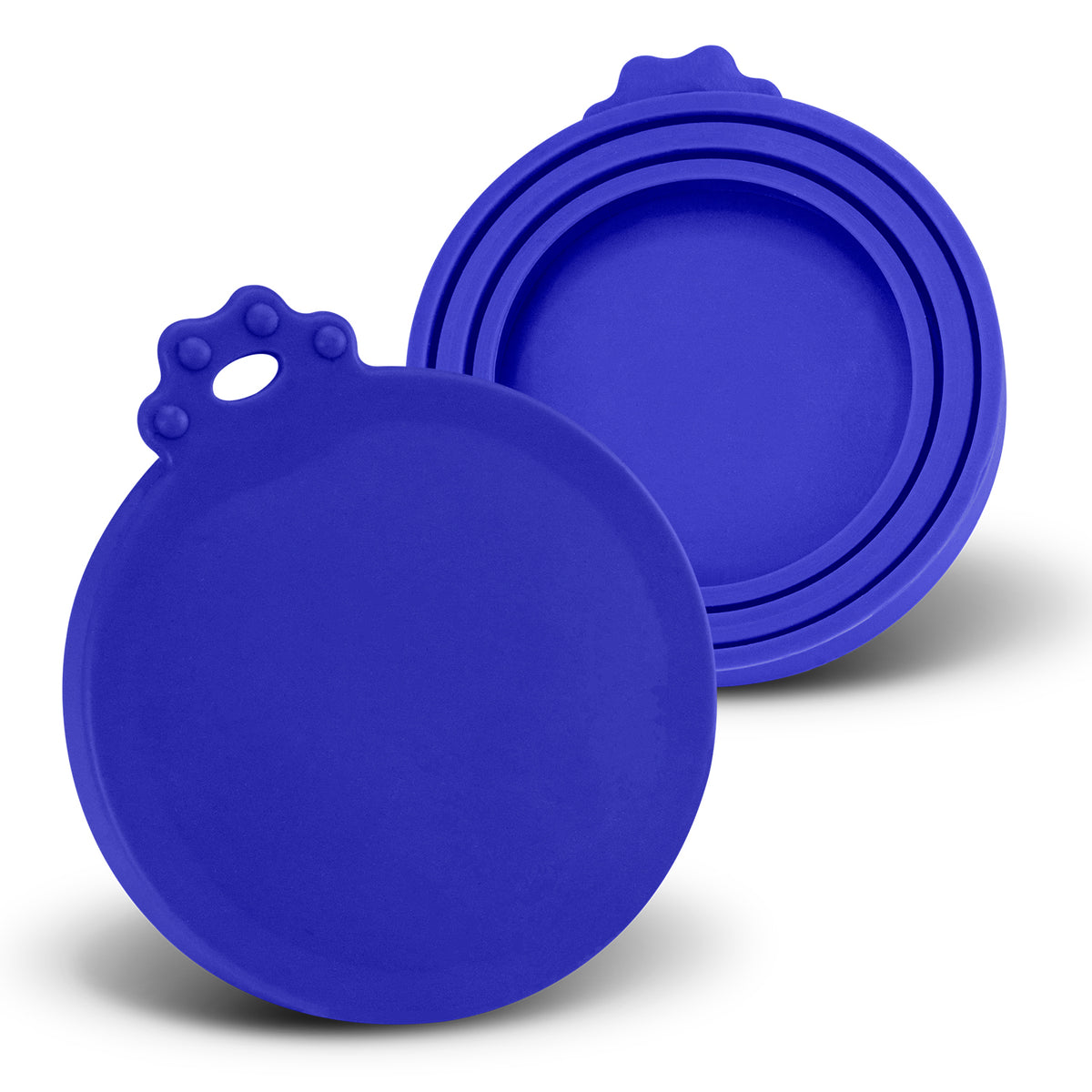 Silicone Reusable Can Lid - Dark Blue