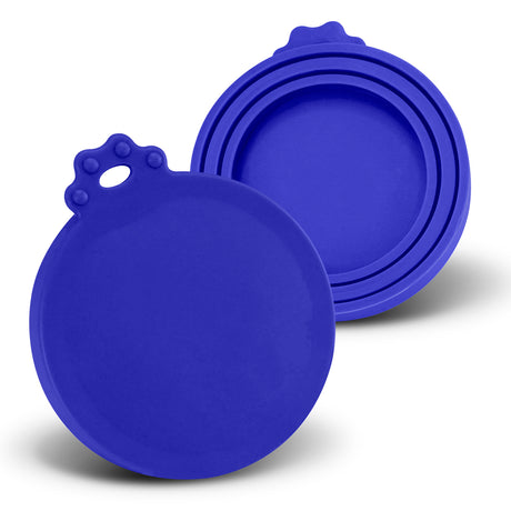 Silicone Reusable Can Lid - Dark Blue