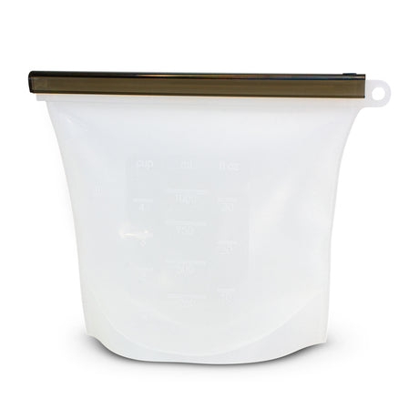 Silicone Reusable Storage Pouch - Clear
