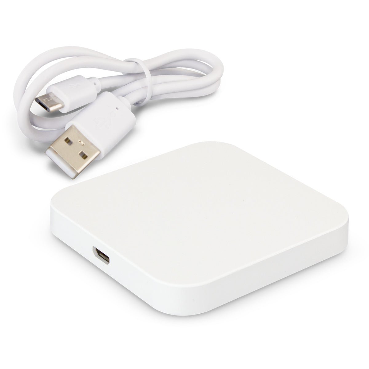 Vector Wireless Charger - Square - White