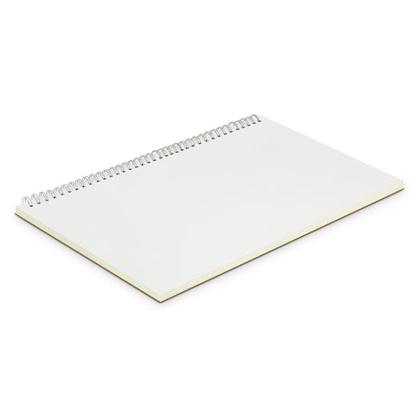 Lancia Full Colour Notebook - Large - White