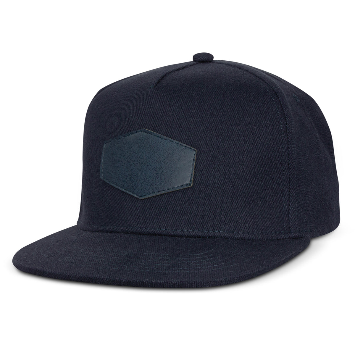 Regal Flat Peak Cap with Patch - Navy