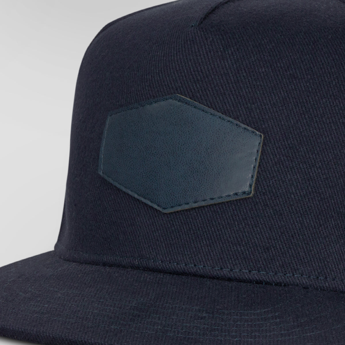 Regal Flat Peak Cap with Patch - Detail