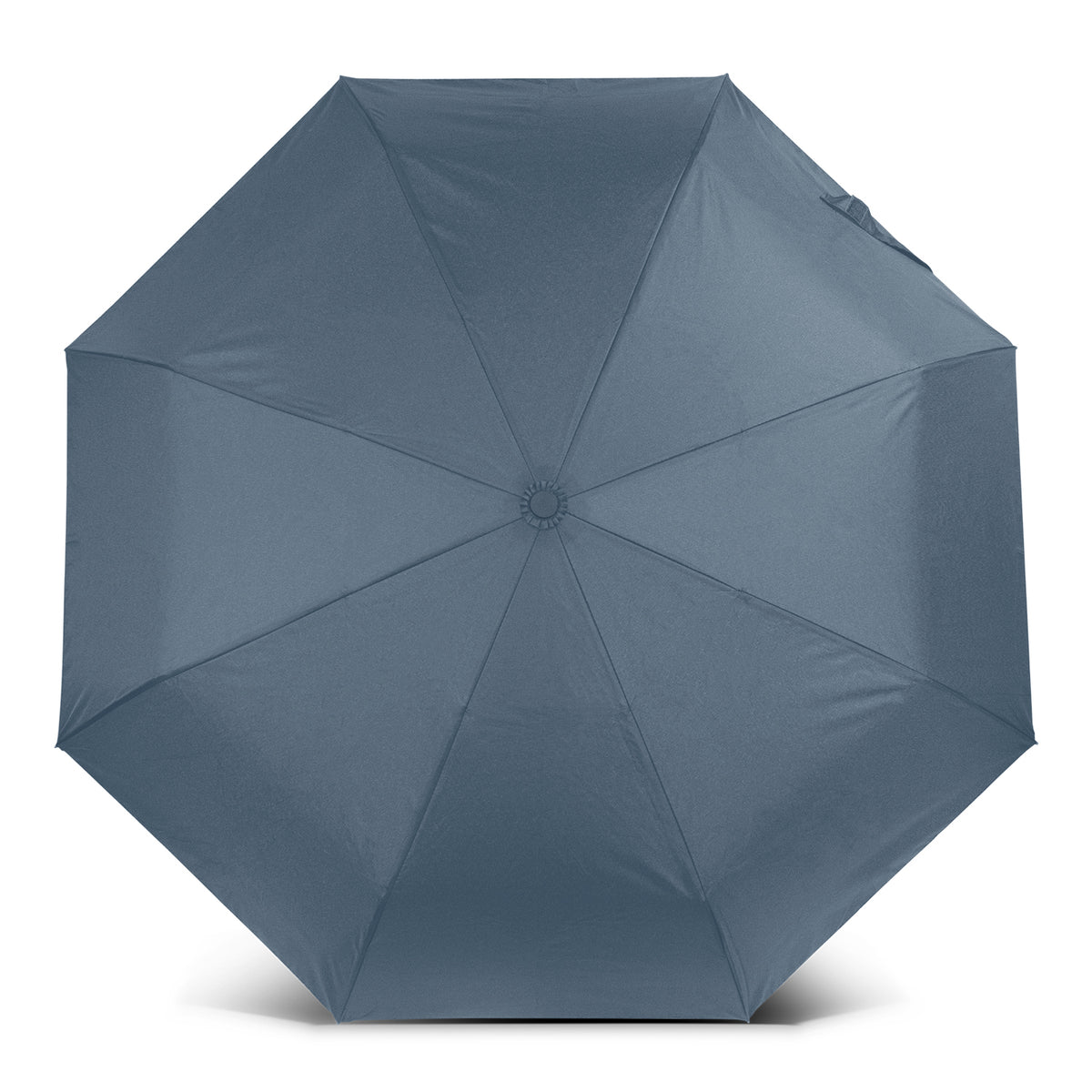 RPET Compact Umbrella - Petrol Blue Top