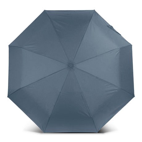 RPET Compact Umbrella - Petrol Blue Top