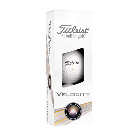 Titleist Velocity Golf Ball - Box