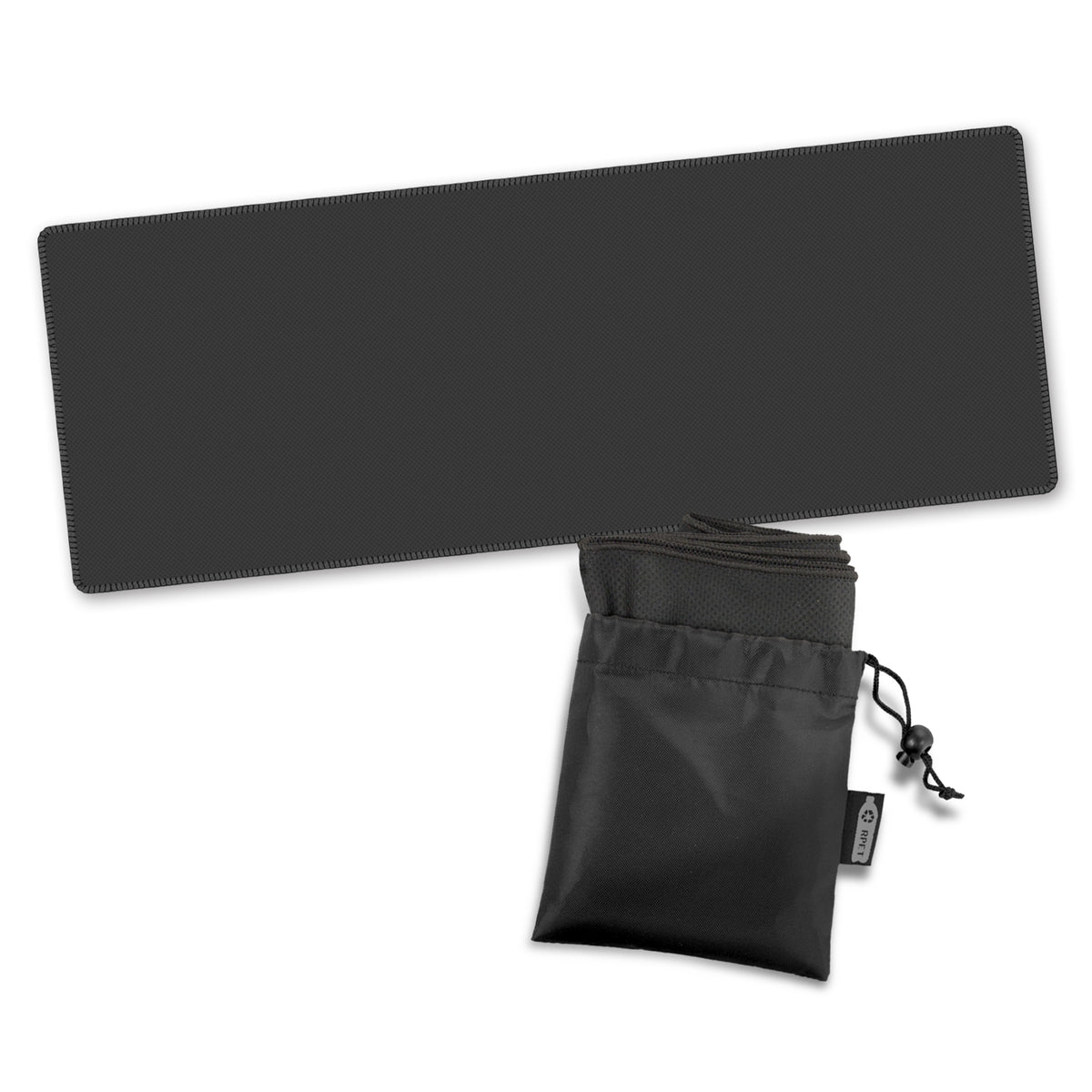RPET Cooling Towel - Black