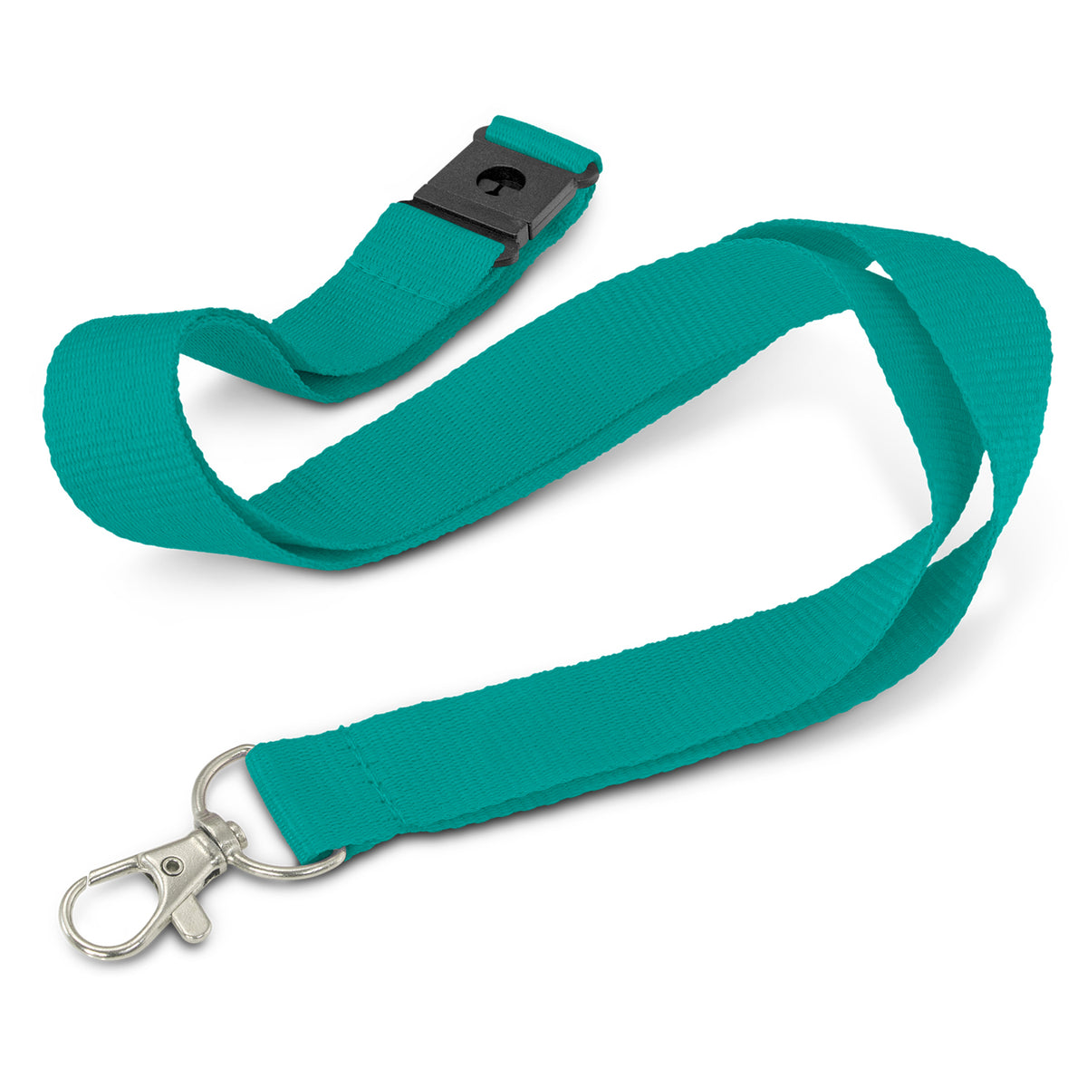 Glow in the Dark Logo Lanyard - Teal