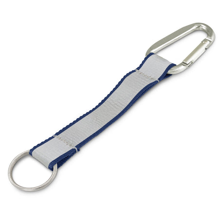 Reflector Key Ring - Navy