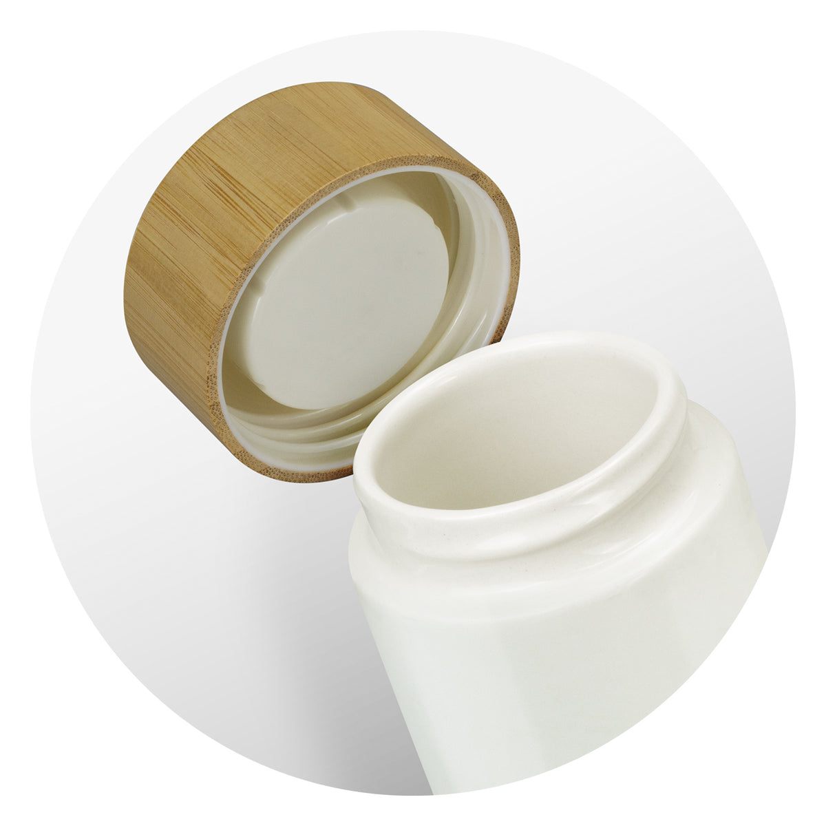 Reservoir Double Wall Ceramic Bottle - Detail