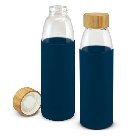 Solstice Glass Bottle - Navy