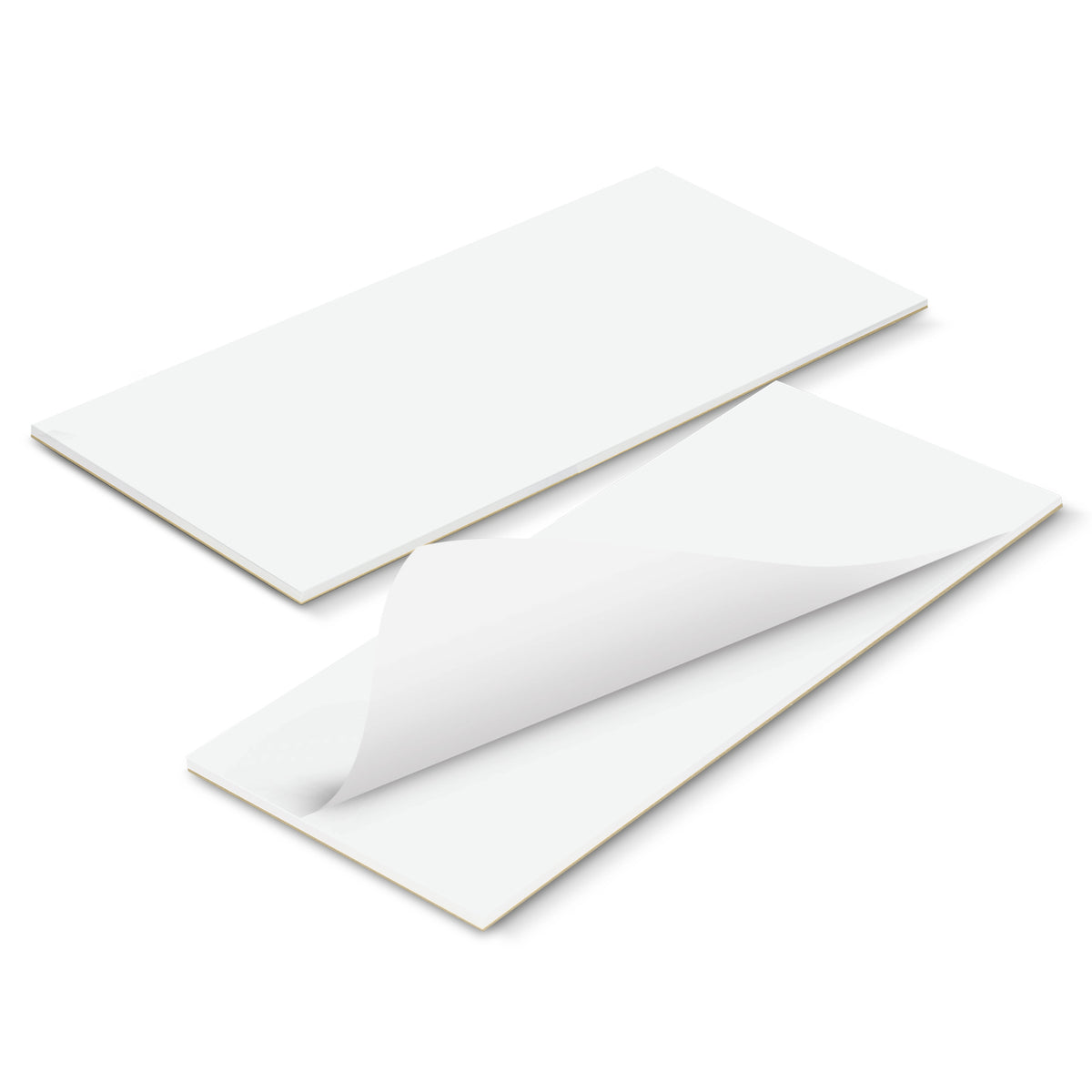 90mm x 160mm Note Pad - Full Colour - White