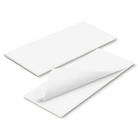 90mm x 160mm Note Pad - Full Colour - White