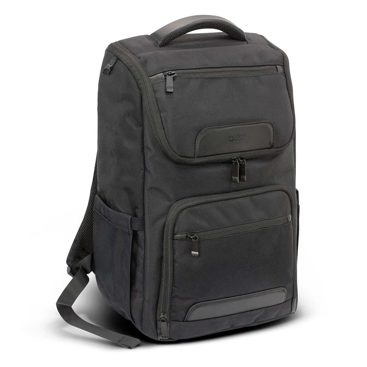 Swiss Peak Voyager Laptop Backpack - Black