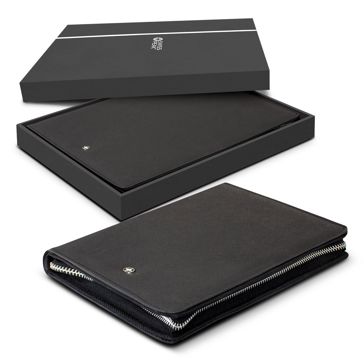Swiss Peak Heritage A5 Portfolio with Zipper - Main