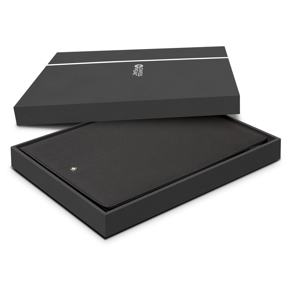 Swiss Peak Heritage A5 Portfolio with Zipper - Gift Box