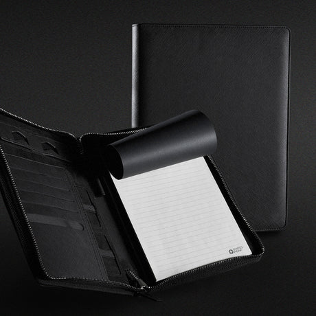 Swiss Peak Heritage A5 Portfolio with Zipper - Feature