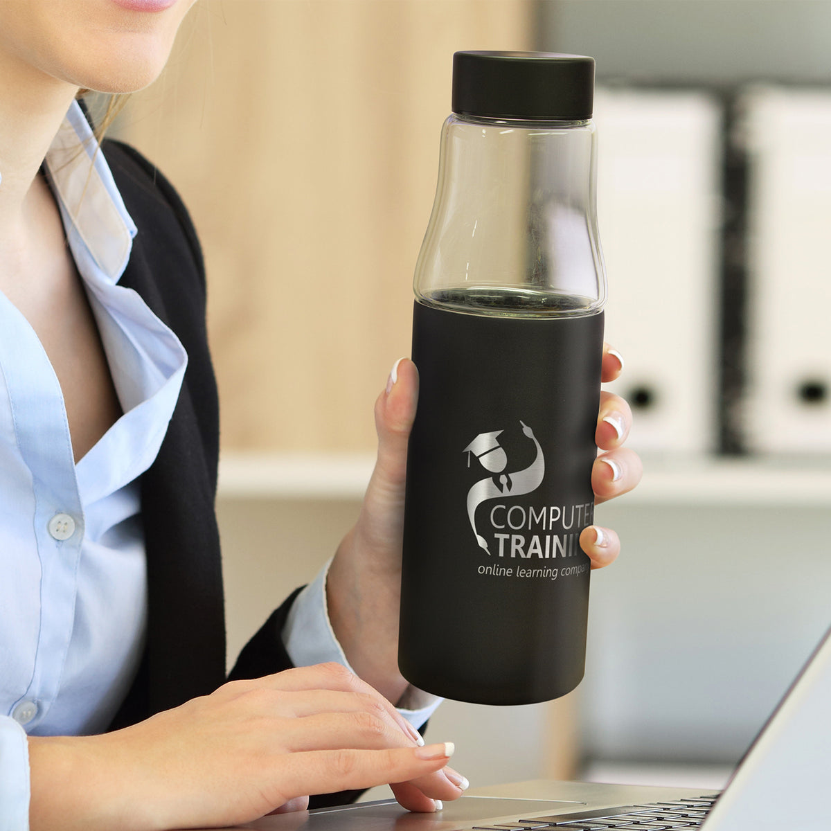 Hybrid Leakproof Glass Vacuum Bottle - Feature