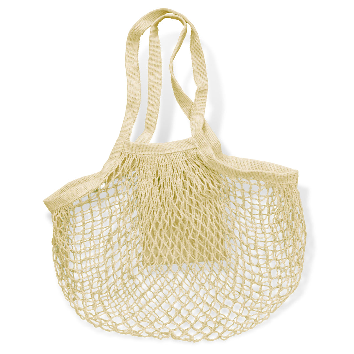 Cotton Mesh Foldaway Tote Bag - Mesh Bag