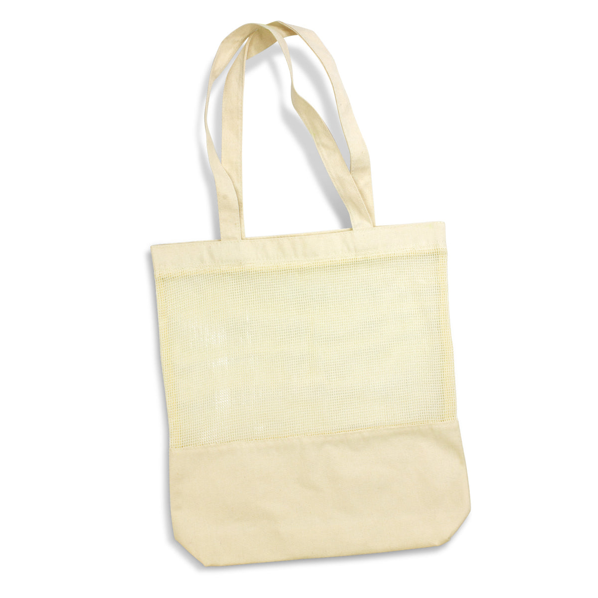 Laurel Cotton Tote Bag - Natural