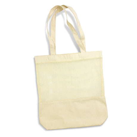Laurel Cotton Tote Bag - Natural