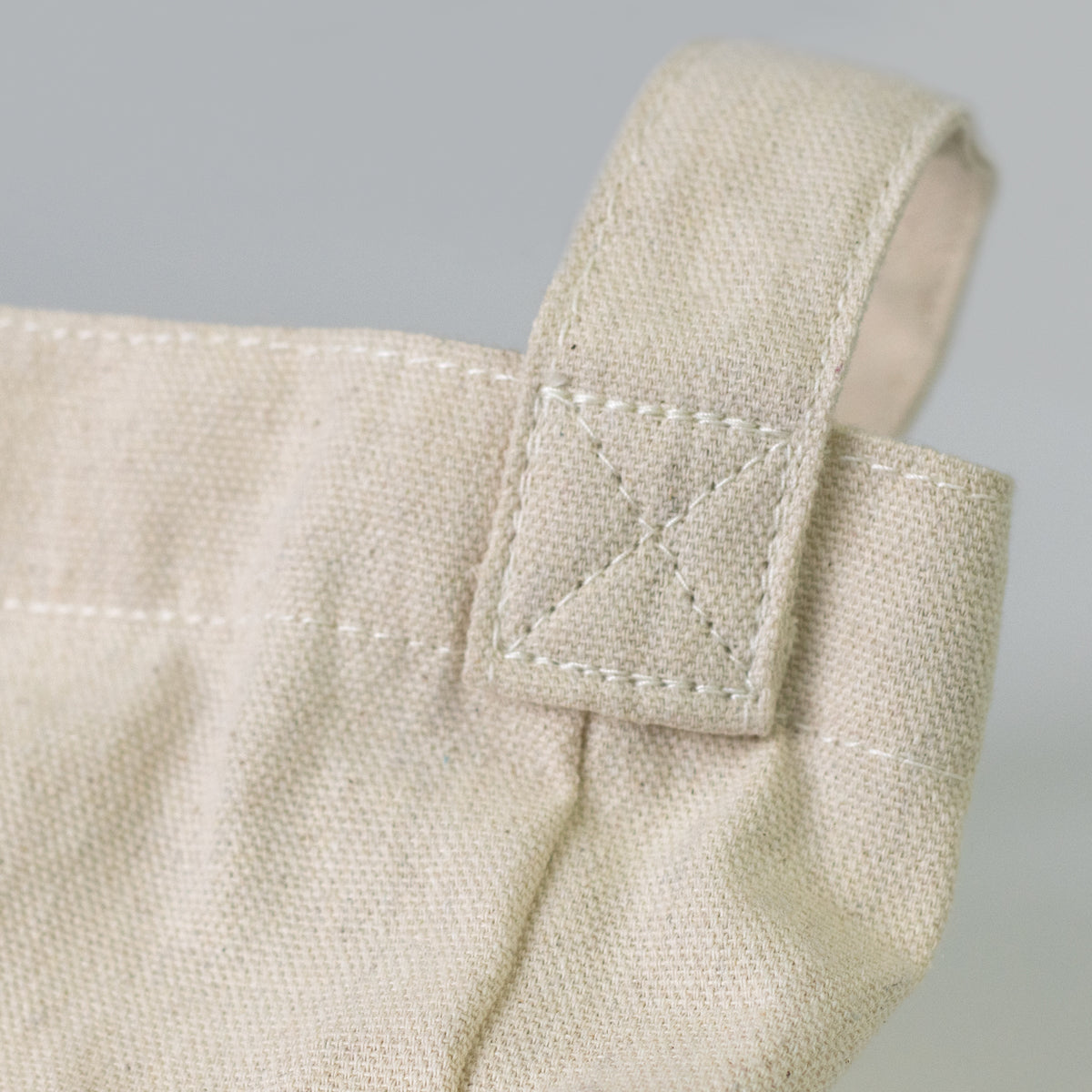 Cotton Shoulder Tote Bag - Detail