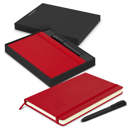 Moleskine Notebook and Pen Gift Set - Scarlet Red
