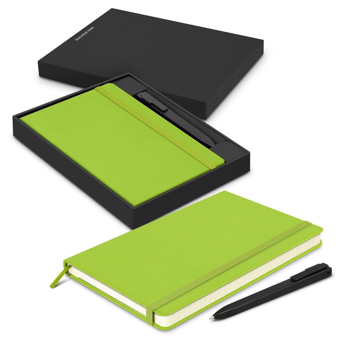 Moleskine Notebook and Pen Gift Set - Light Green