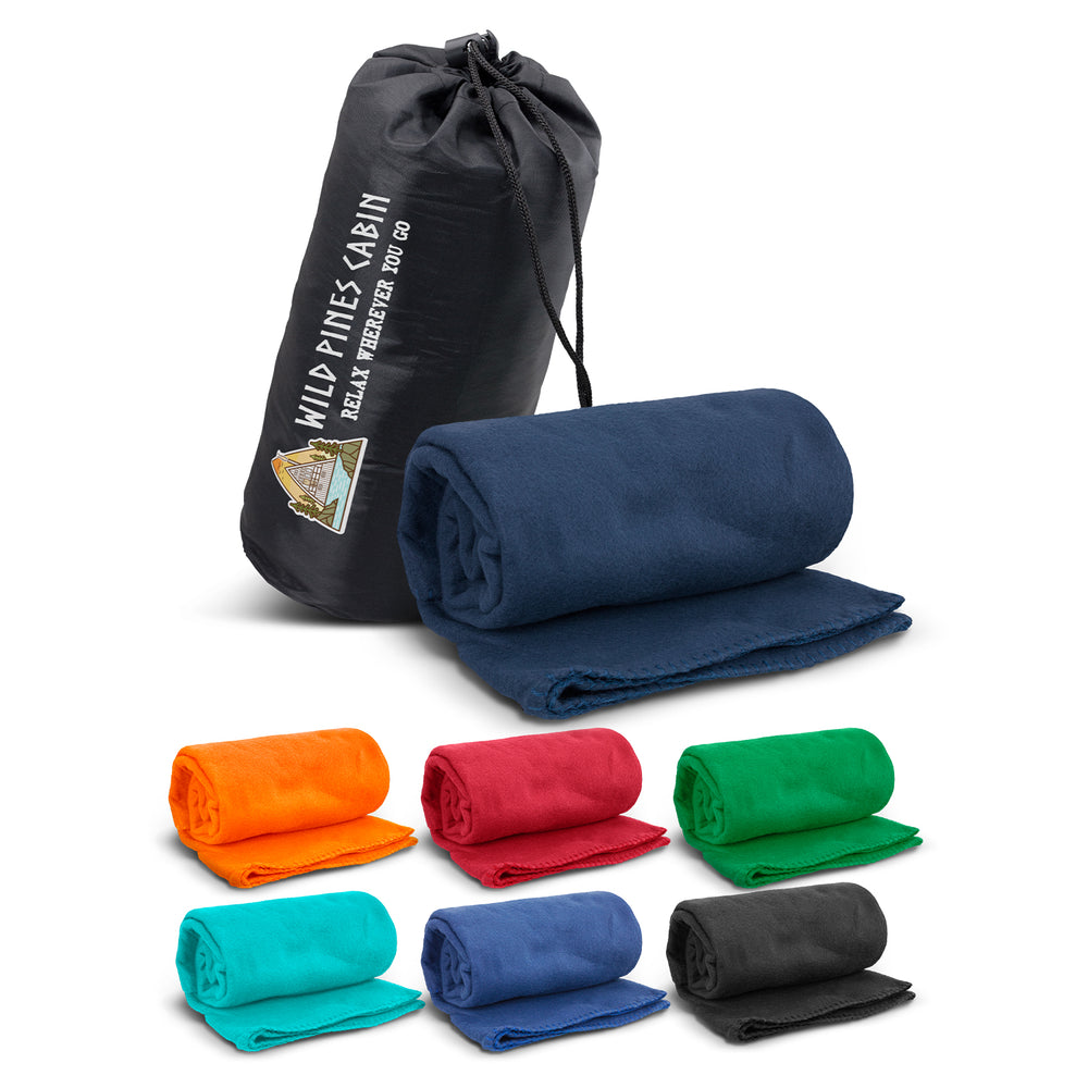 Glasgow Fleece Blanket in Carry Bag - Main