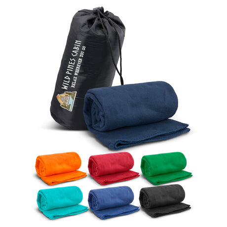 Glasgow Fleece Blanket in Carry Bag - Main