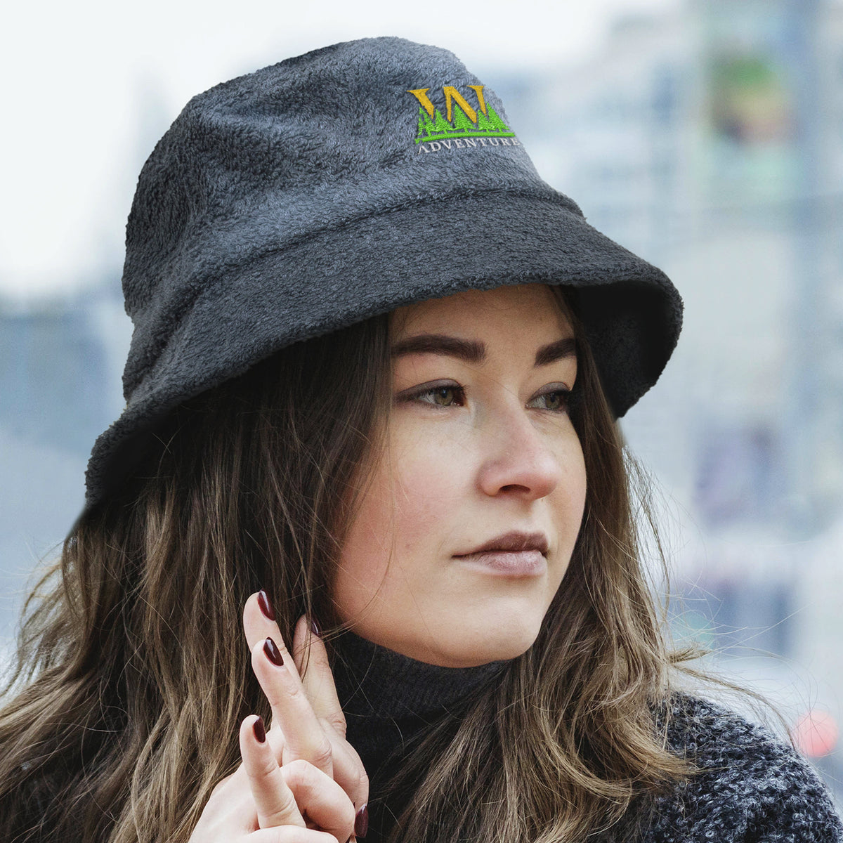 Bondi Terry Towelling Bucket Hat - Feature
