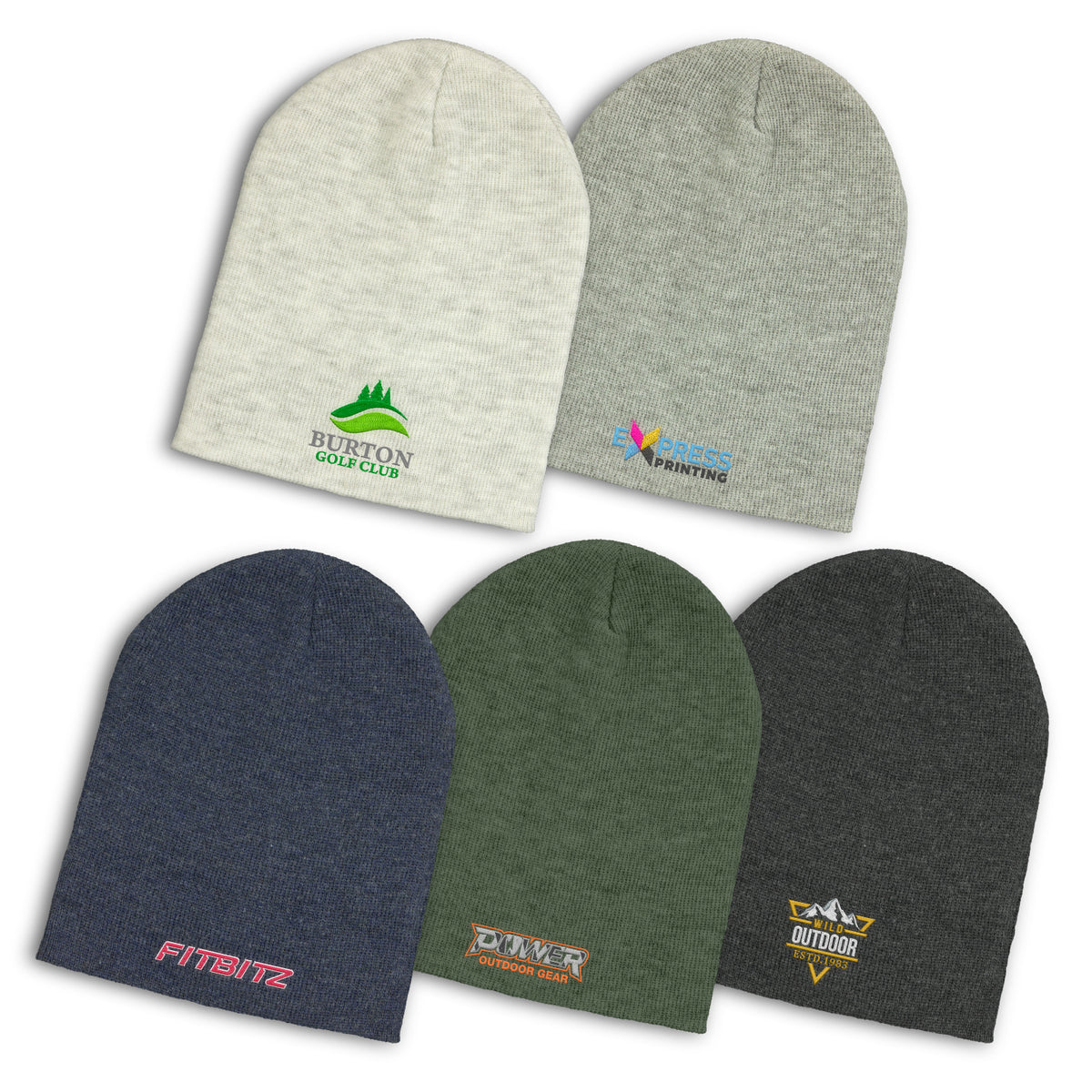 Heather Slouch Beanie - Main