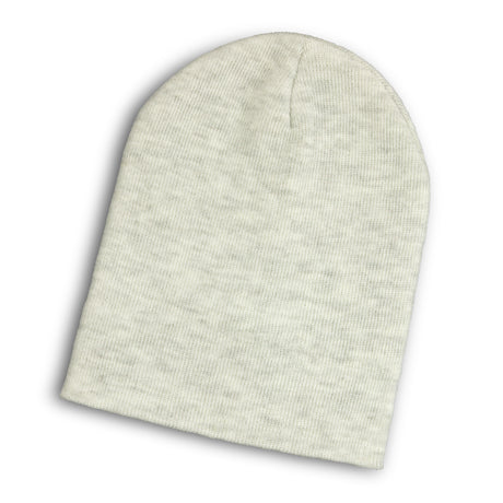 Heather Slouch Beanie - Ash