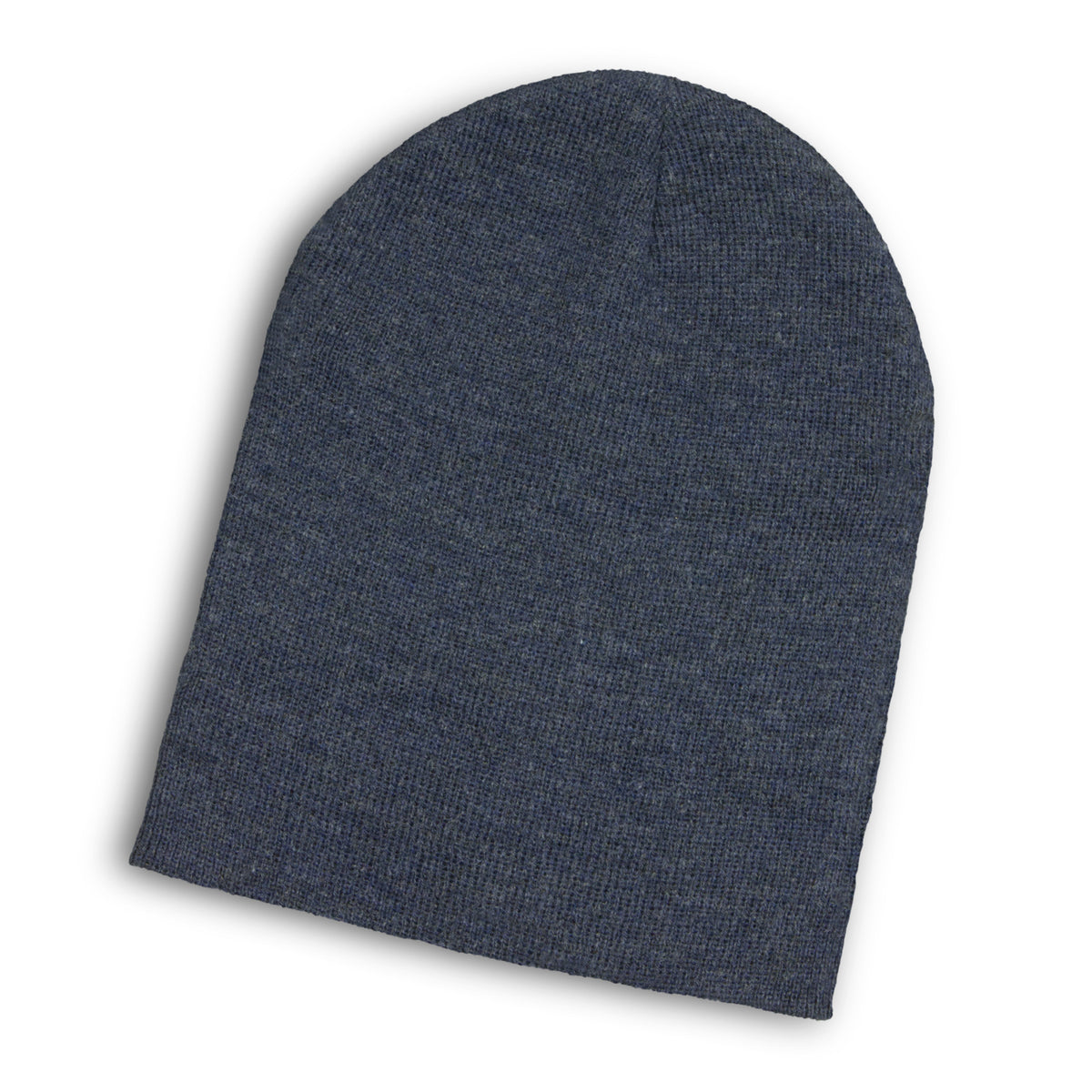 Heather Slouch Beanie - Navy