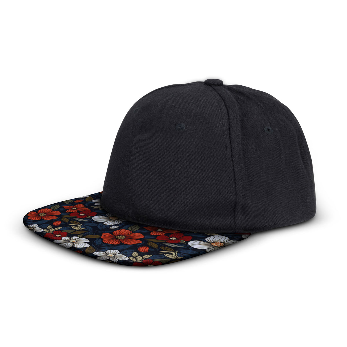 Crusade Custom Flat Peak Cap - Side