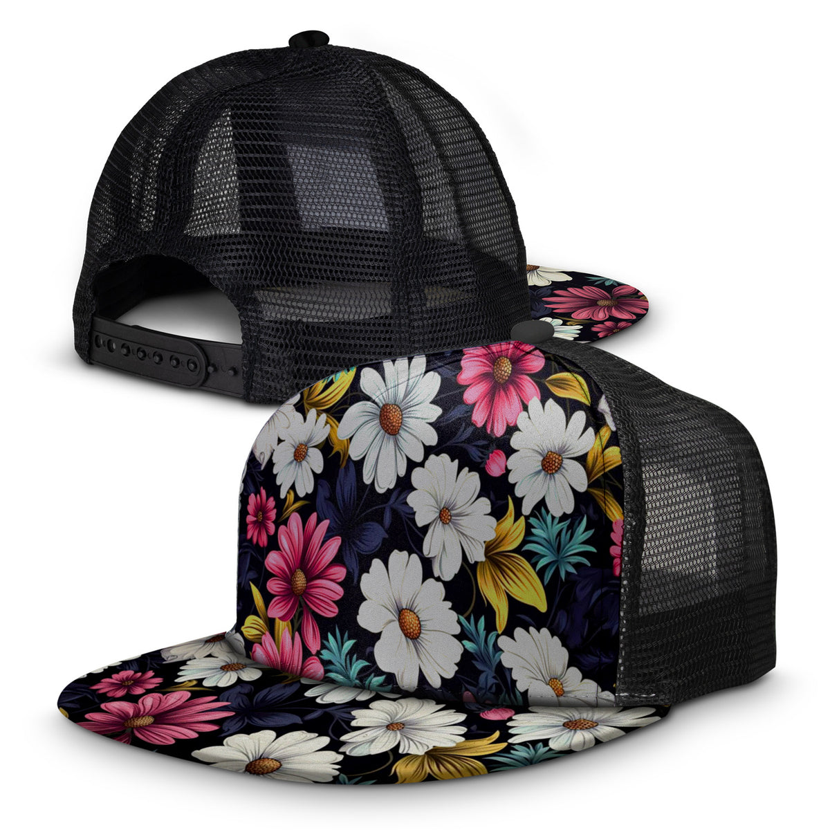 Impala Custom Flat Peak Mesh Cap - Main