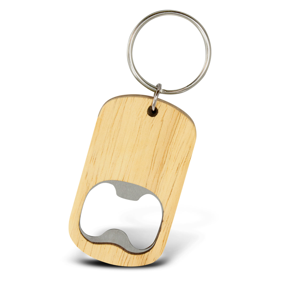 Malta Bottle Opener Key Ring - Natural