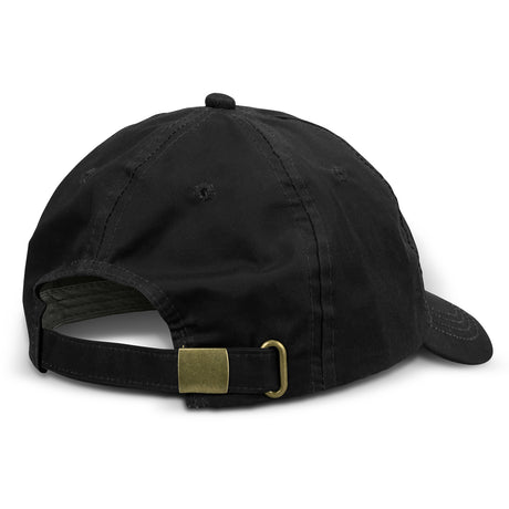 Oilskin Cap - Black - Back