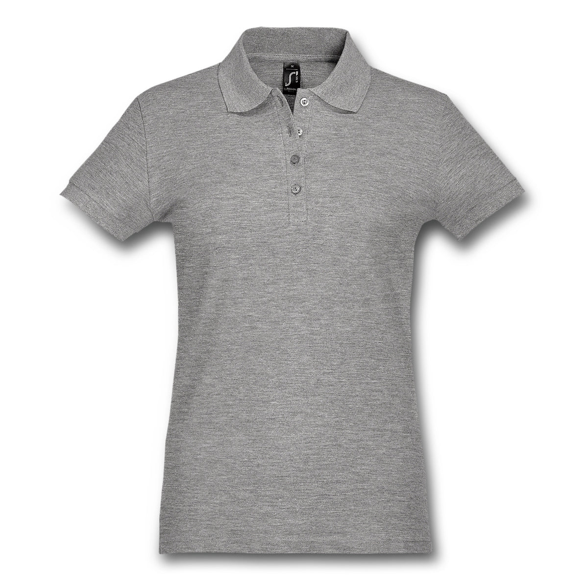 SOLS Passion Womens Polo - Grey Melange