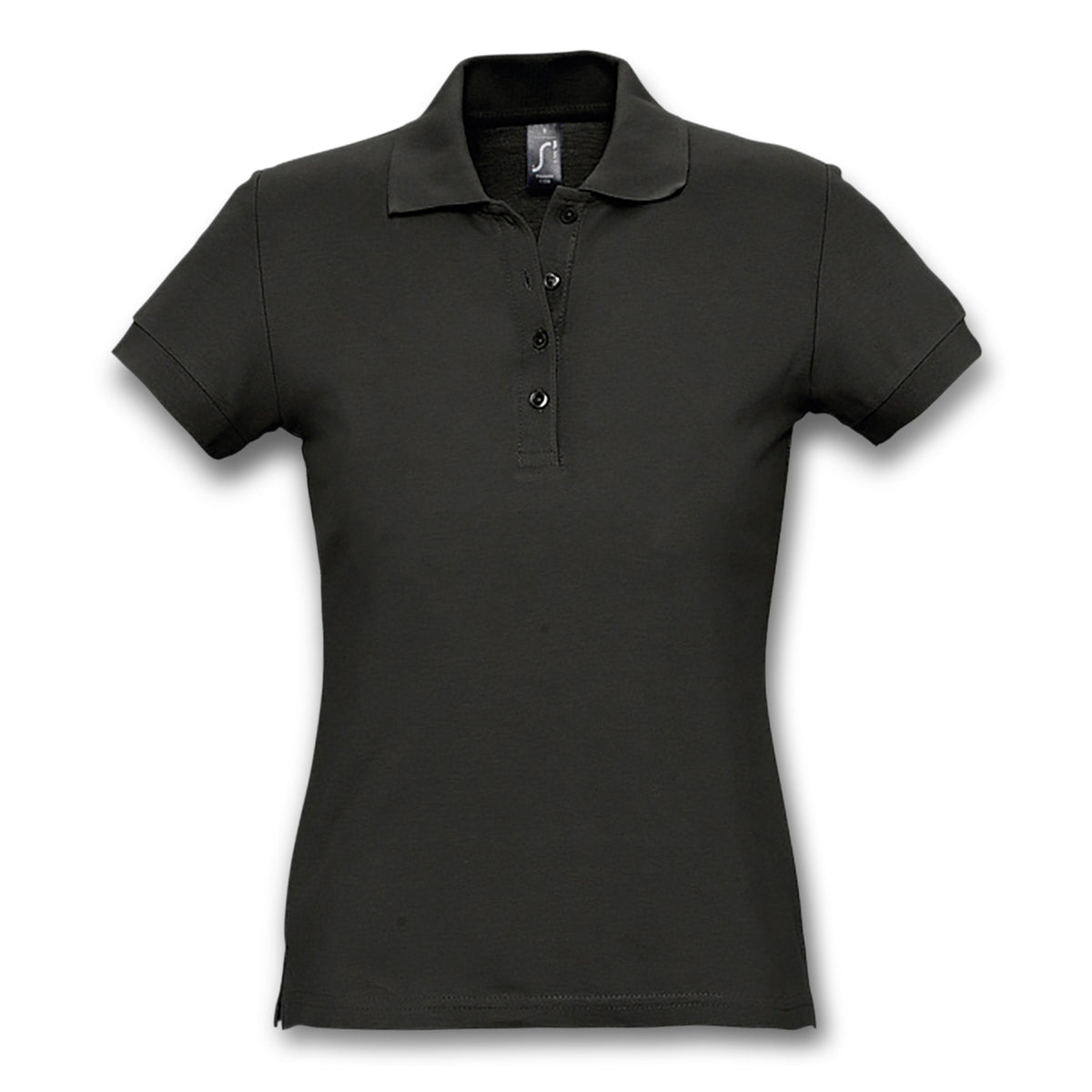 SOLS Passion Womens Polo - Black
