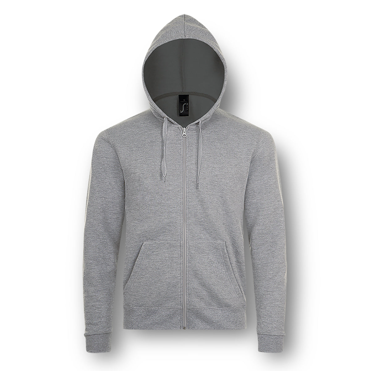 SOLS Stone Unisex Hooded Sweatshirt - Grey