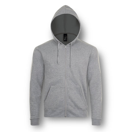 SOLS Stone Unisex Hooded Sweatshirt - Grey