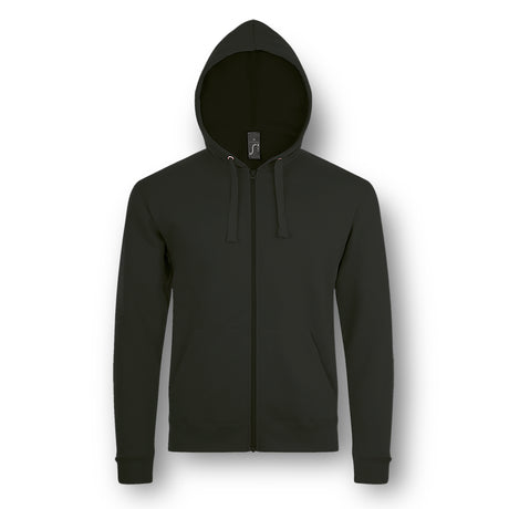 SOLS Stone Unisex Hooded Sweatshirt - Black