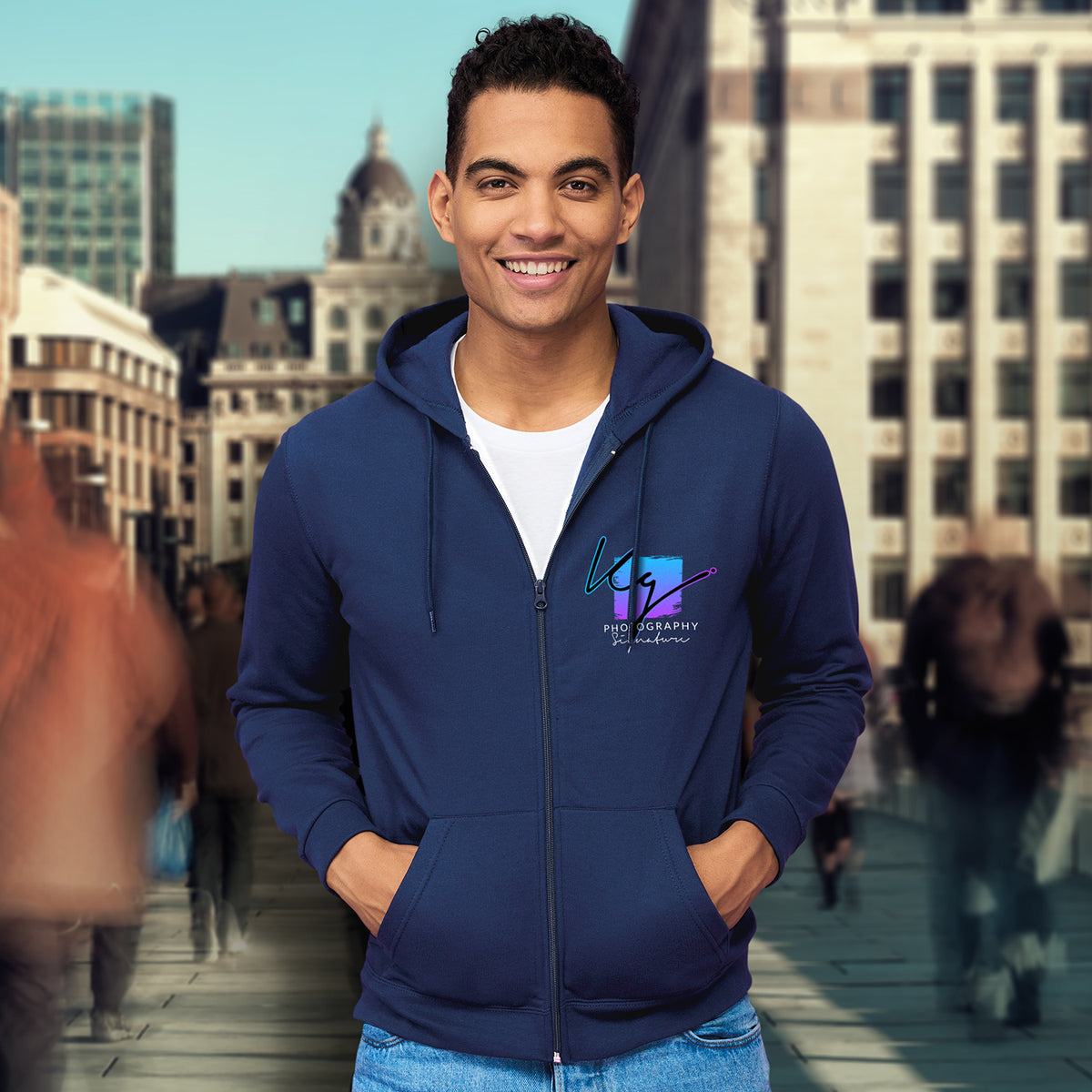 SOLS Stone Unisex Hooded Sweatshirt - Feature