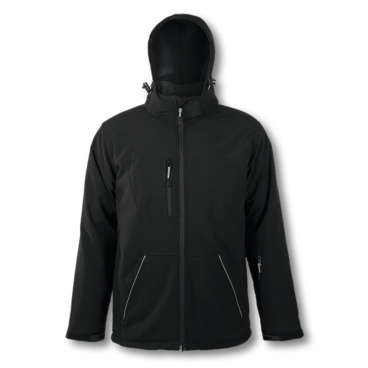 SOLS Rock Men's Softshell Jacket - Black