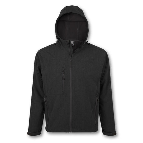 SOLS Replay Men's Softshell Jacket - Black