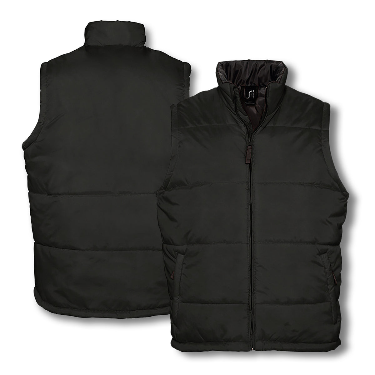 SOLS Warm Unisex Vest - Black